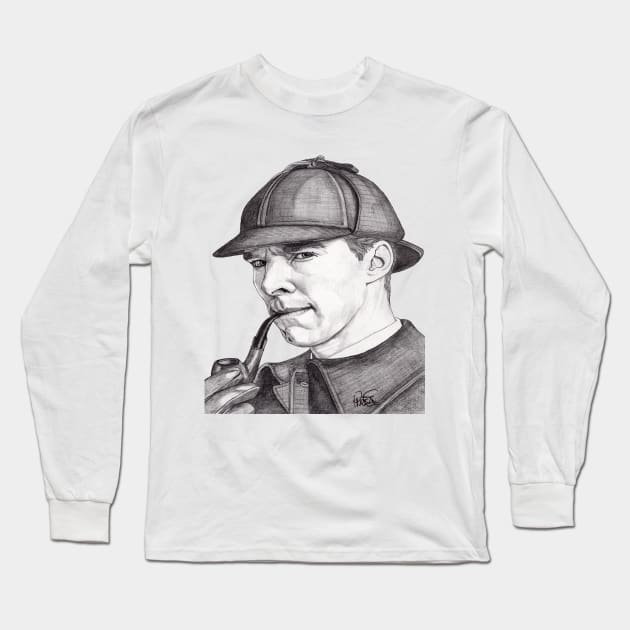 Sherlock Long Sleeve T-Shirt by paulnelsonesch